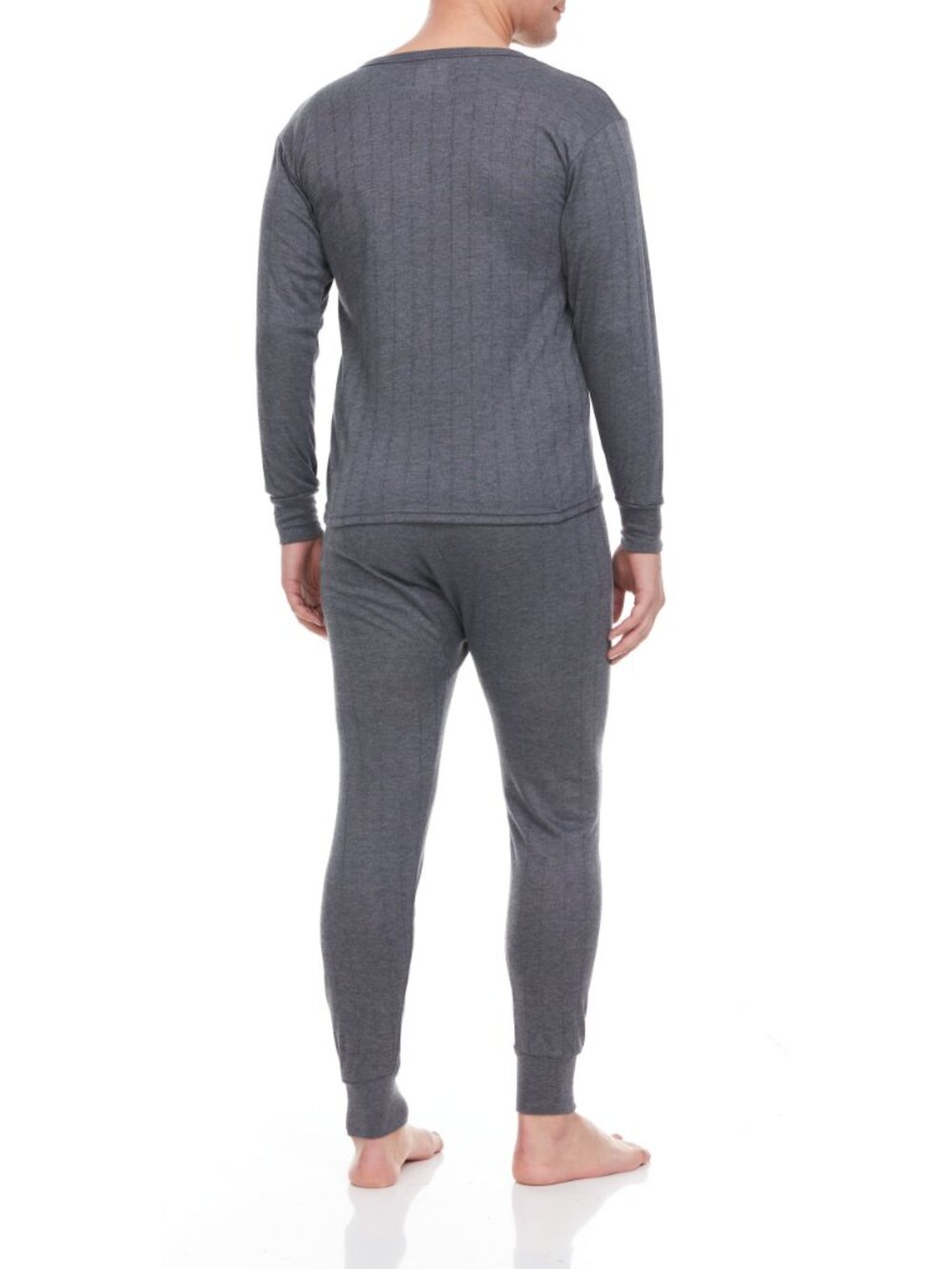 Men Cotton Fleece Thermal Underwear Set 2-Pack Warm Long Johns Winter Base Layer - Picture 5 of 6